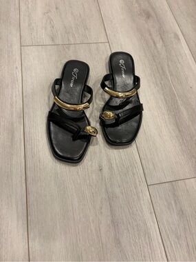 Fashion Nova Shore Toe Ring Flip Flops
